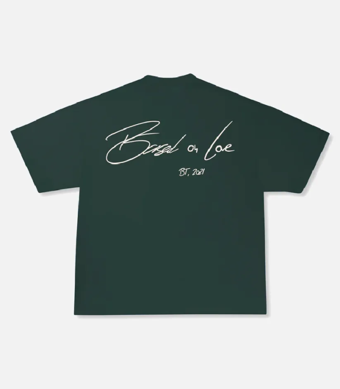 99 Based Signature T-Shirt Green